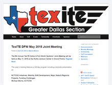 Tablet Screenshot of dallas.texite.org